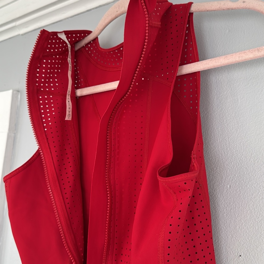 Lululemon Beach Break Paddlesuit size 10 swim suit red - Picture 11 of 12